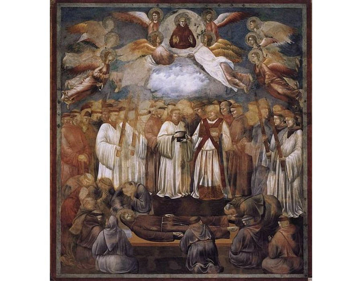 The Death Of St Francis 1300
