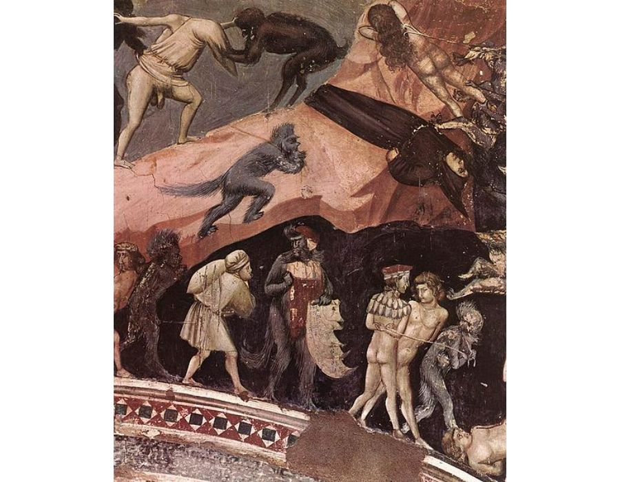 The Last Judgement Detail 3 1304-1306
