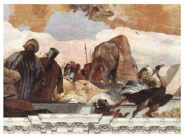 Apollo and the Continents (Africa, left-hand side) 1752-53 