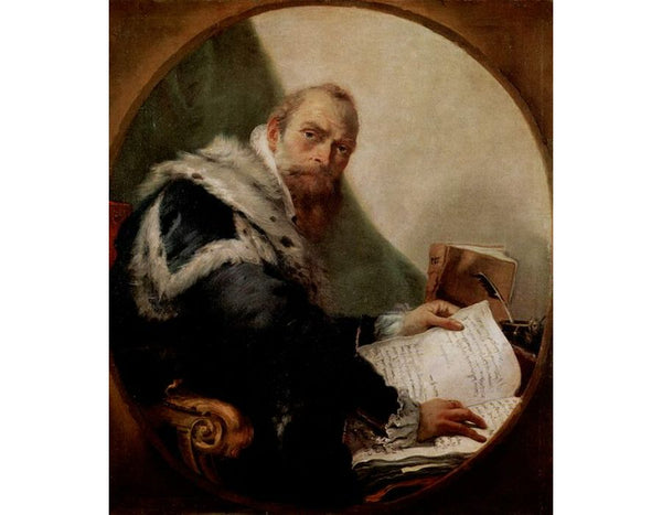 Portrait of Antonio Riccobono, Fragment 