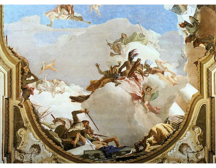The Apotheosis of the Pisani Family (detail) 2
