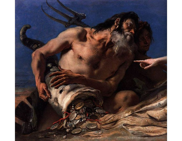 Neptune Offering Gifts to Venice (detail) 