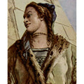 Frescoes stairwell of the Würzburger residence castle, scenes to the apotheosis of the prince bishop 4 