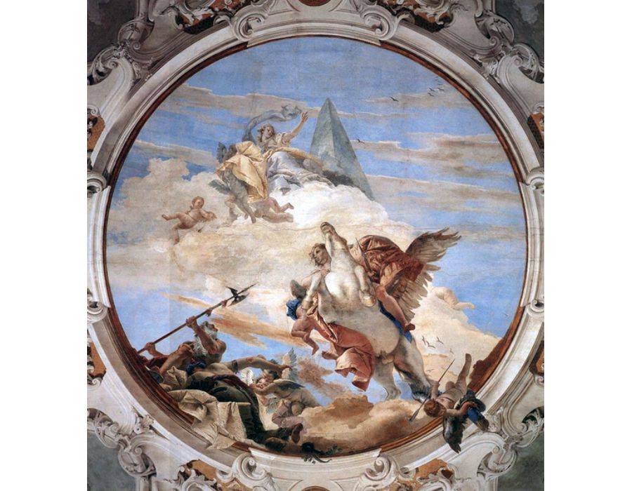 Bellerophon on Pegasus 1746-47
