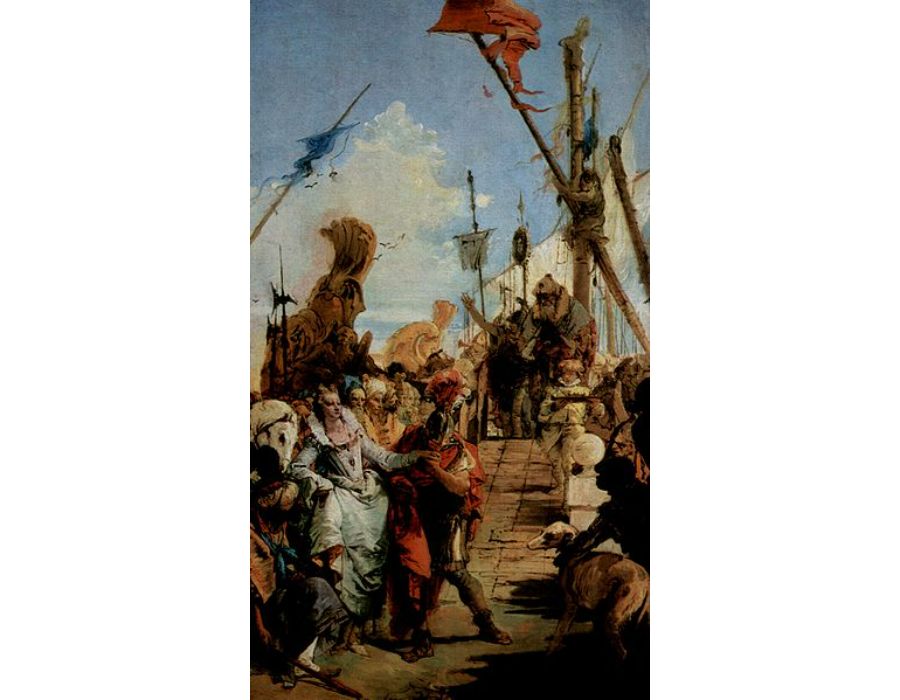Meetings of Marc Antony and Cleopatra
