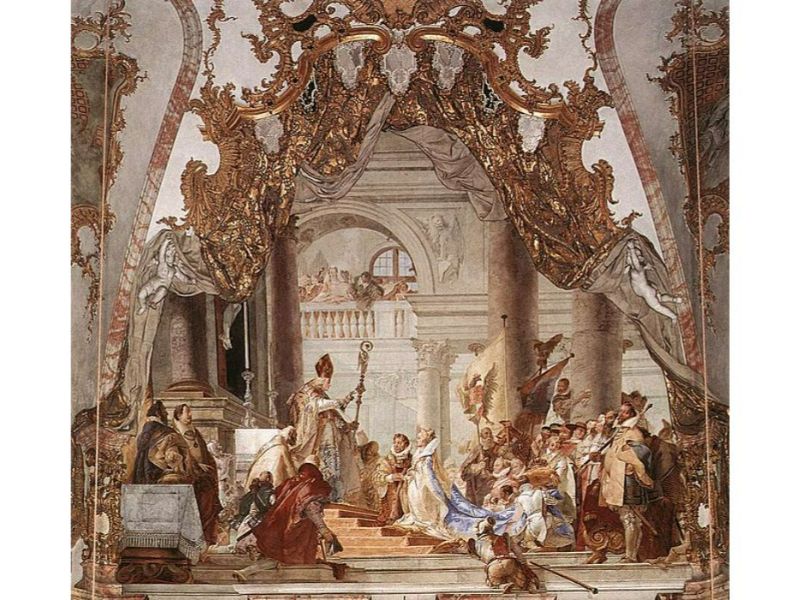 The Marriage of the Emperor Frederick Barbarossa to Beatrice of Burgundy