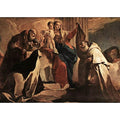 The Madonna of Mount Carmel (detail) 1730s

