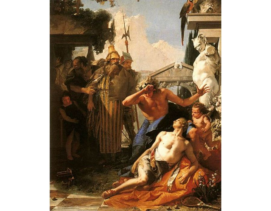 The Death of Hyacinth 1752-53
