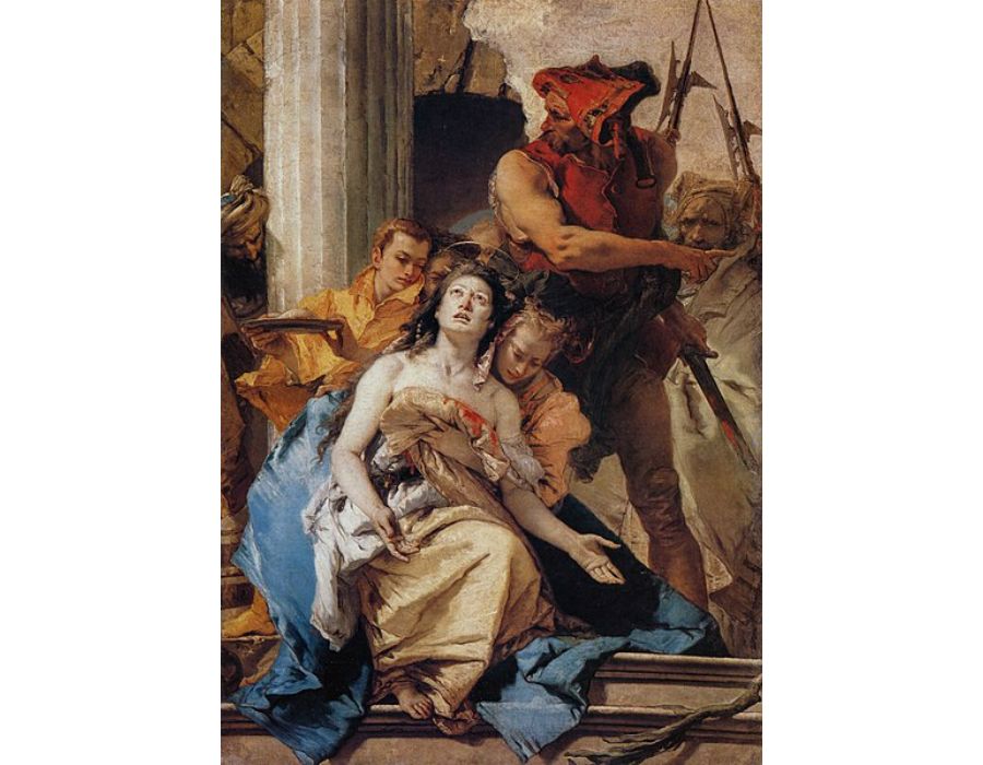 The Martyrdom of St Agatha c. 1756
