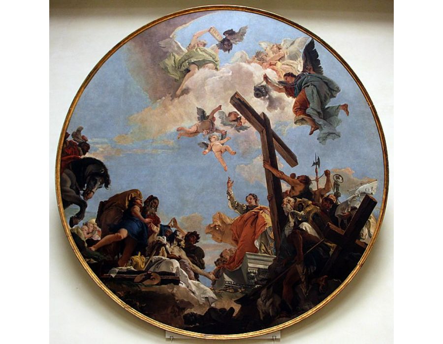 Discovery of the True Cross c. 1745
