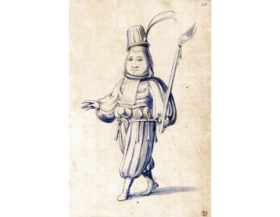 Project for a Costume, The Cook

