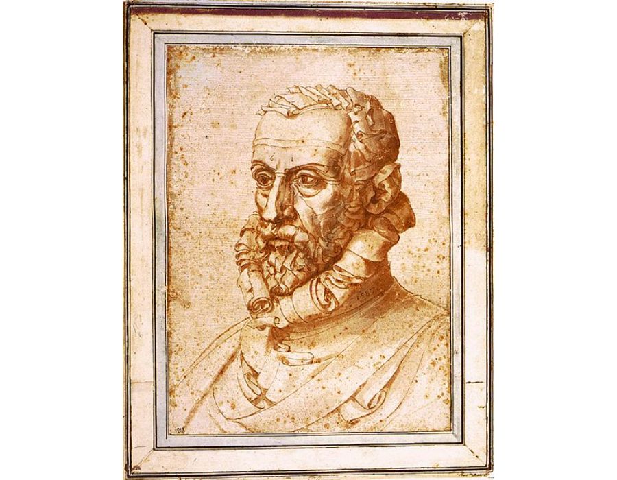 Self-Portrait on Paper
