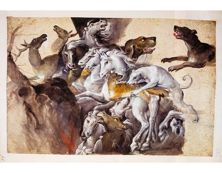 Composition with Animals
