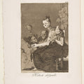 Caprichos - Plate 44: They Spin Finely 