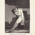 Caprichos Plate 10 Love And Death 