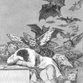 Caprichos Plate 43 The Sleep Of Reason Produces Monsters 