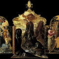 The Modena Triptych (back panels)