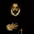 The Knight with His Hand on His Breast