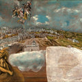 View and Plan of Toledo c. 1610