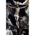 Christ On The Cross Adored By Donors 1585-90