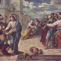 The Miracle of Christ Healing the Blind 1575