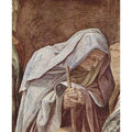 Frescoes in the Palazzo Quirinale, Cappella dell'Annunciata, entrance wall, scene, Maria birth, Detail 3
