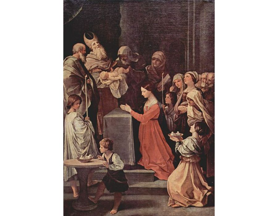The purification of the Virgin
