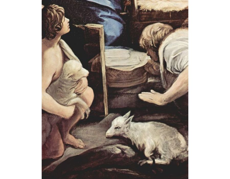 Adoration of the Shepherds, detail 3
