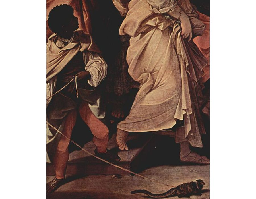 The robbery of Helena, Detail 1