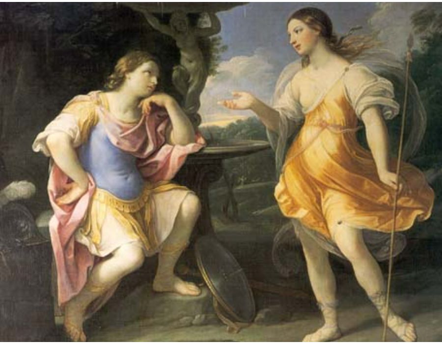 Encounter of Bradamante and Fiordispina
