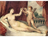 Reclining Venus with Cupid c. 1639 artwork preview