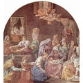 Frescoes in the Palazzo Quirinale, Cappella dell'Annunciata, entrance wall, scene, Maria birth