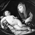 The Madonna adoring the sleeping Child