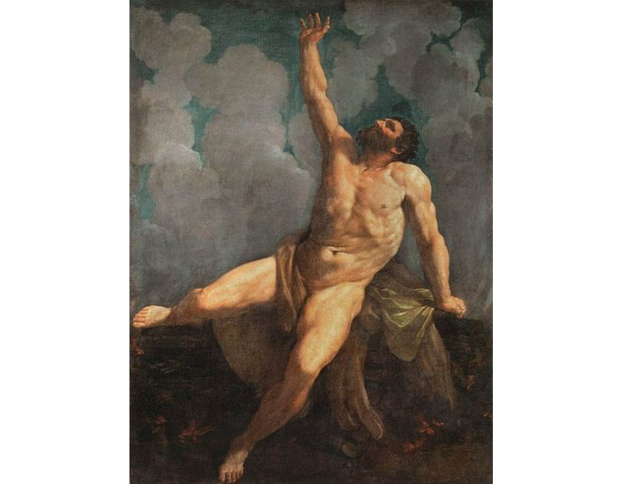 Hercules on the Pyre
