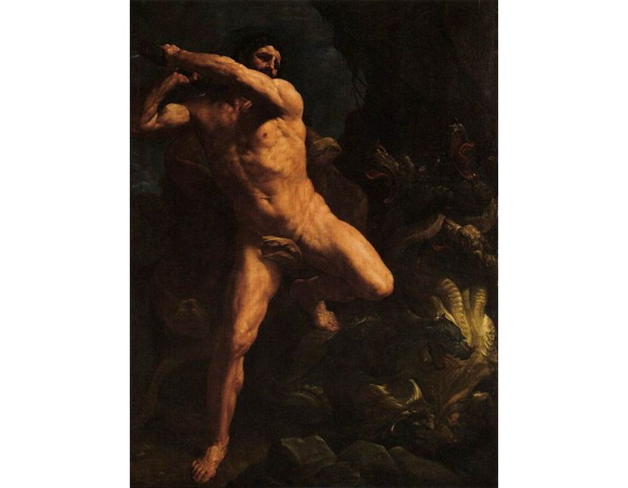Hercules Vanquishing the Hydra
