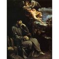 St Francis Consoled by Angelic Music