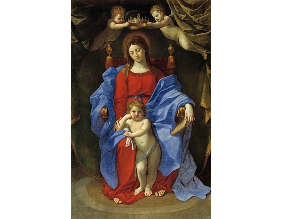 The virgin of the chair
