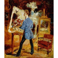Princeteau In His Studio 