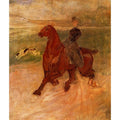 Horsewoman and Dog 