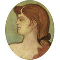 Portrait de femme de la maison de la rue d'amboise 