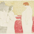 Elles: Woman in Bed, Profile, Getting Up 