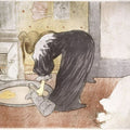 Femme au tub -- Le tub, from Elles 