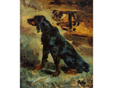 Dun, a Gordon Setter Belonging to Comte Alphonse de Toulouse-Lautrec artwork preview