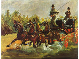 Alphonse de Toulouse-Lautrec Driving His Four-in-Hand artwork preview