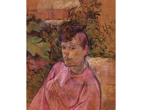 Woman in Monsieur Forest's Garden 2 