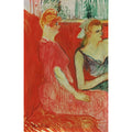 In the Salon of the Rue des Moulins 