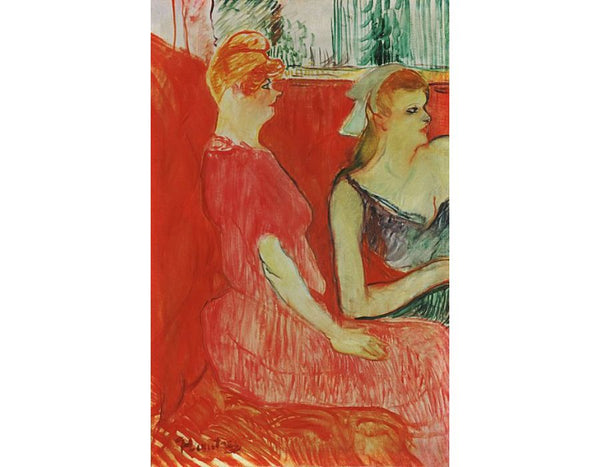 In the Salon of the Rue des Moulins 