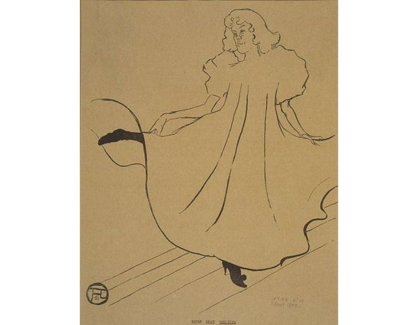 Miss May Milton, from Le Rire 