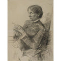 Portrait of Madame la Comtesse Adele de Toulouse Lautrec 