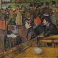 At the Moulin de la Galette 1889 